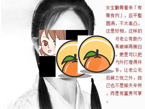 女人颧侧有痣 颧骨突出的女人