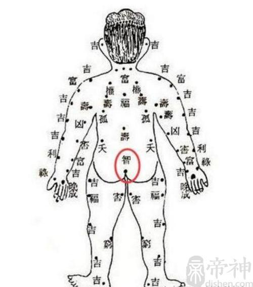 男女人身上极好的痣解析 女人背上的痣图解大全