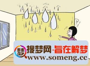 梦见屋顶漏是什么意思【好不好】 梦到下大雨满屋顶漏雨