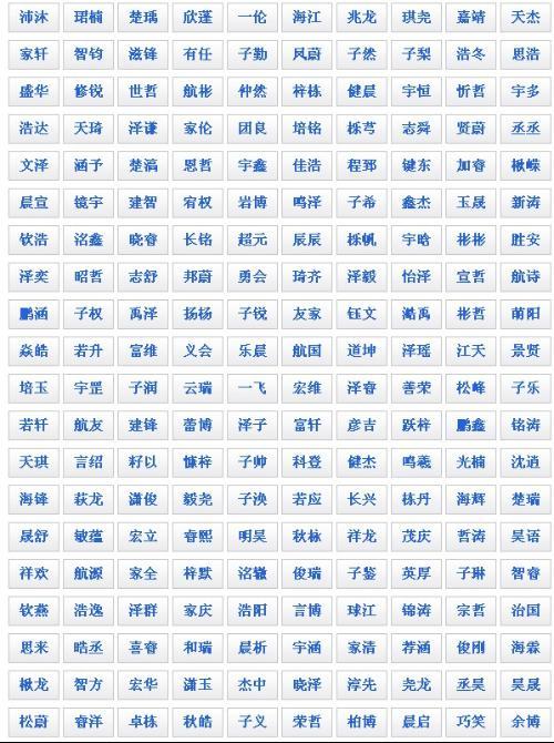 姓戚男孩名字100分 桢字在名字中的寓意