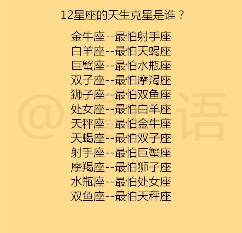 十二生肖的爱情天敌都是谁？ 爱情克星是怎么意思