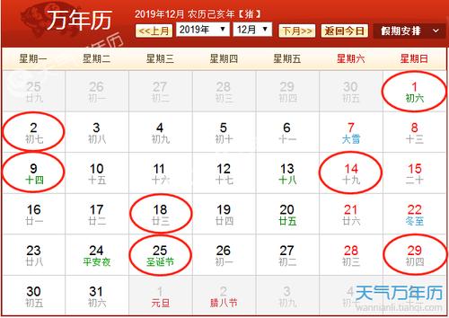 2019年农历十二月二十六日子怎么样？好吗？ 2019年农历十二月黄道吉日