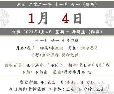 农历2020年十一月二十二这天装修如何? 2020年黄历日历表