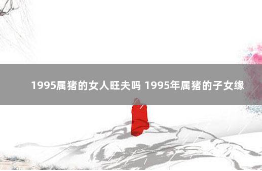 1995属猪的女人旺夫吗 1995年属猪的子女缘分