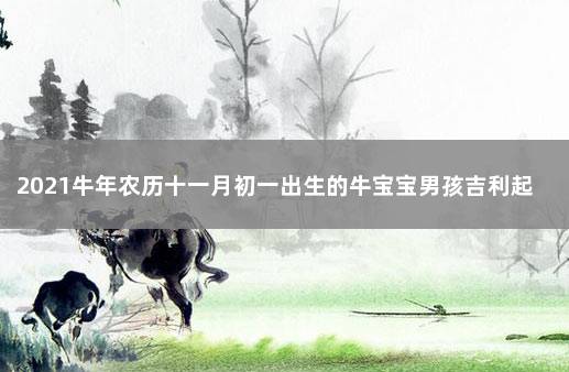 2021牛年农历十一月初一出生的牛宝宝男孩吉利起名 2021年农历11月出生的牛宝宝取名