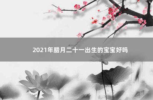 2021年腊月二十一出生的宝宝好吗