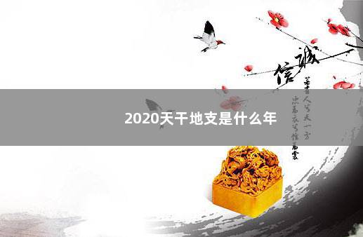 2020天干地支是什么年