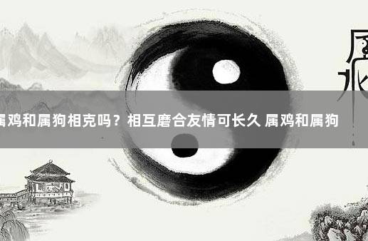 属鸡和属狗相克吗？相互磨合友情可长久 属鸡和属狗的真的不能结婚吗