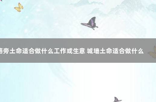 路旁土命适合做什么工作或生意 城墙土命适合做什么行业