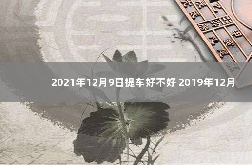 2021年12月9日提车好不好 2019年12月25日适合提车吗