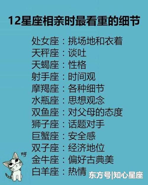 天蝎座在相亲时最重视哪些细节 天蝎座相亲